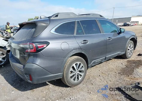 2020 Subaru Outback Premium из США, поврежденный, VIN 4S4BTACC6L3101232